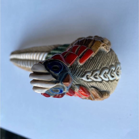 Artisania Riconada Animal Series Pheasant Ceramic Figurine, Uruguay, handcarved - Picture 3 of 9